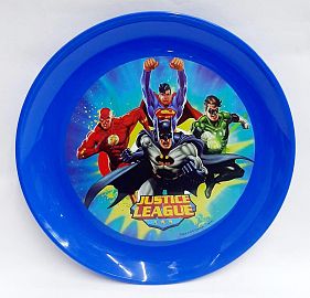 PLATO PLAYO LIGA DE LA JUSTICIA 18CM ZOTT