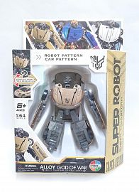 TRANSFORMERS METAL CHICO DORADO EN CAJA