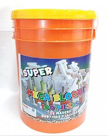 BALDE MEGA BLOQUES 100 PZAS FAMILY GAME
