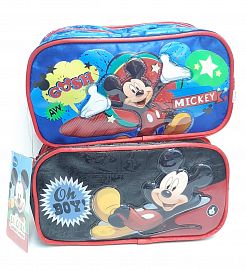 CARTUCHERA 2 CIERRES MICKEY
