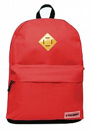 MOCHILA ESPALDA ROJO - NEGRO