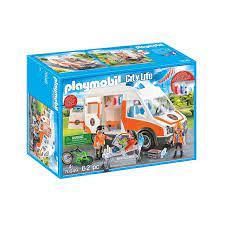 PLAYMOBIL AMBULANCIA CON LUZ