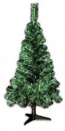 ARBOL DE NAVIDAD CANADIENSE 1.20 MTS VERDE BASE PLASTICO