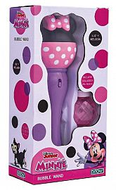 MICROFONO BURBUJERO MINNIE LUZ Y SONIDO