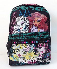 MOCHILA MONSTER HIGH ESPALDA 16