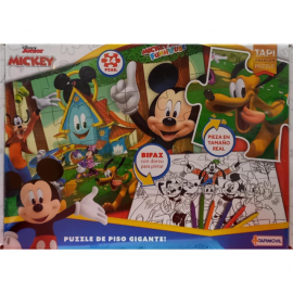 PUZZLE DE PISO GIGANTE X 24 PIEZAS MICKEY