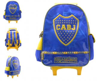 MOCHILA CARRO 16'' BOCA JR