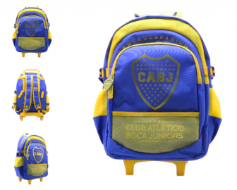 MOCHILA CARRO 18'' BOCA JR