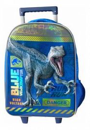 MOCHILA CARRO 12' JURASSIC WORLD 3D