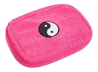 CARTUCHERA TREND PELUCHE FUCSIA