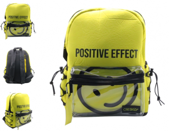 MOCHILA ESPALDA 16'' JUST SMILE