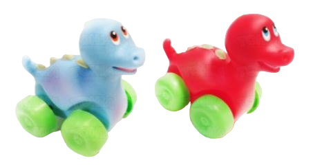 DINO TITANOSAURIO CON RUEDAS EN BOLSA