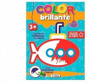 LIBRO COLOR BRILLANTE SUBMARINO
