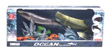 OCEAN SET X6 ANIAMLES MARINOS EN CAJA