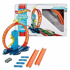 TRACK BUILDER HOT WHEELS - 4 MODELOS