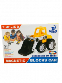 EXCAVADORA PARA ARMAR MAGNETICO EN CAJA