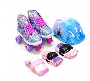 COMBO PATIN ZAPATATILLAS CON LENTEJUELAS
