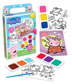 PINTANDO CON ACUARELAS PEPPA PIG