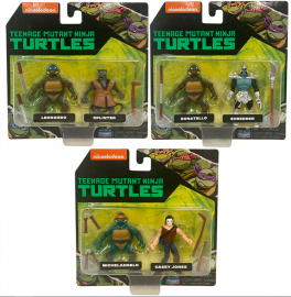 TORTUGAS NINJAS FIGURAS X2 MINI EN BLISTER - 3 MODELOS