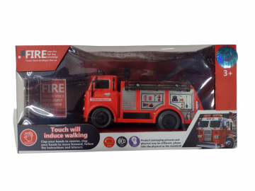 CAMION BOMBERO CON LUZ Y SONIDO