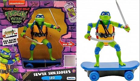 TORTUGAS NINJAS EN SKATE - 4 MODELOS