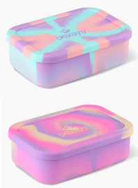 LUNCHERA SILICONA 3 COMPARTIMIENTOS - 2 COLORES