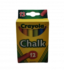 CRAYOLA TIZAS X12 CHICA