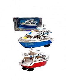 BARCO RADIO CONTROL A PILA LUXURY YACHT