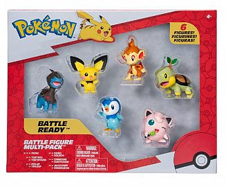 POKEMON FIGURAS X6 EN CAJA - 2 MODELOS