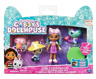 LA CASA DE GABBY 4 FIGURAS + SORPRESA