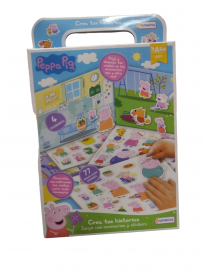 CREA TUS HISTORIAS CON STICKERS PEPPA
