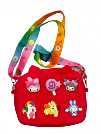 CARTERA POP IT CON OREJAS Y PINES TIRA LARGA