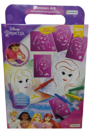 BLOWP EN ART CON STENCILS PRINCESAS