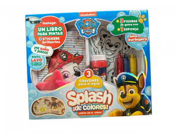 SPLASH DE COLORES PAW PATROL