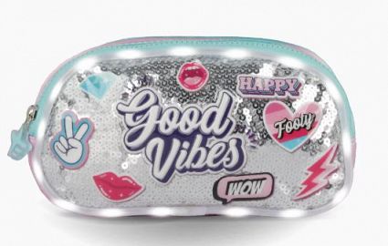 CANOPLA 2 CIERRES LUZ GOOD VIBES
