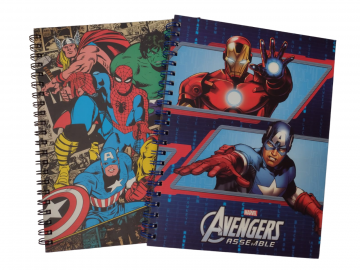CUADERNO UNIVERSITARIO A4 TAPA DURA AVENGERS (SP926)