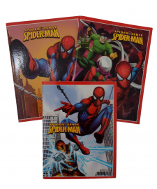 CUADERNO TAPA FLEXIBLE CHICO 48 HOJAS SPIDERMAN