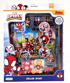 SELLOS WOW SPIDEY EN CAJA