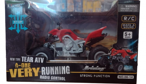 CUATRI R/C CON SONIDO - 2 COLORES