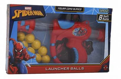 PISTOLA LAUNCHER BALLS SPIDERMAN