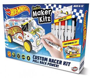 HOT WHEELS TRAFIC PARA ARMAR Y PINTAR PULL BACK