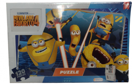 PUZZLE X 120 PIEZAS MINIONS
