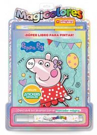 MAGICOS COLORES LIBRO PARA PINTAR PEPPA