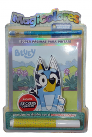 MAGICOS COLORES LIBRO PARA PINTAR BLUEY