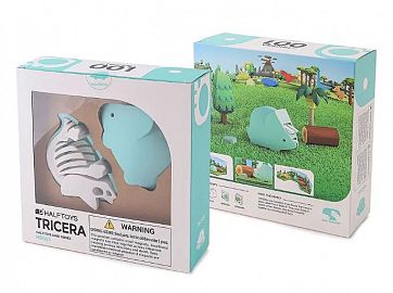 HALFTOYS PLASYSET IMANTADO TRICERAPTOP 16 CM