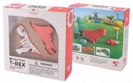 HALFTOYS PLASYSET IMANTADO DINO T-REX 16 CM