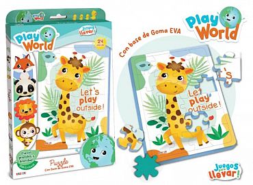 PLAY WORLD PUZZLE GOMA EVA