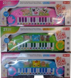 ORGANO MUSICAL INFANTIL 22 TECLAS - 3 COLORES