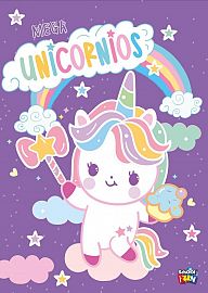 MEGA LIBRO PARA PINTAR UNICORNIOS