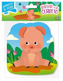 LIBRO PARA AGUA CON CHIFLE BAÑAR AL CERDITO